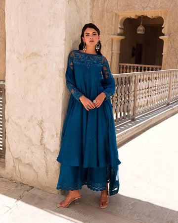 Faiza Saqlain | FS Luxe Laira | Nuzar - House Of Hania