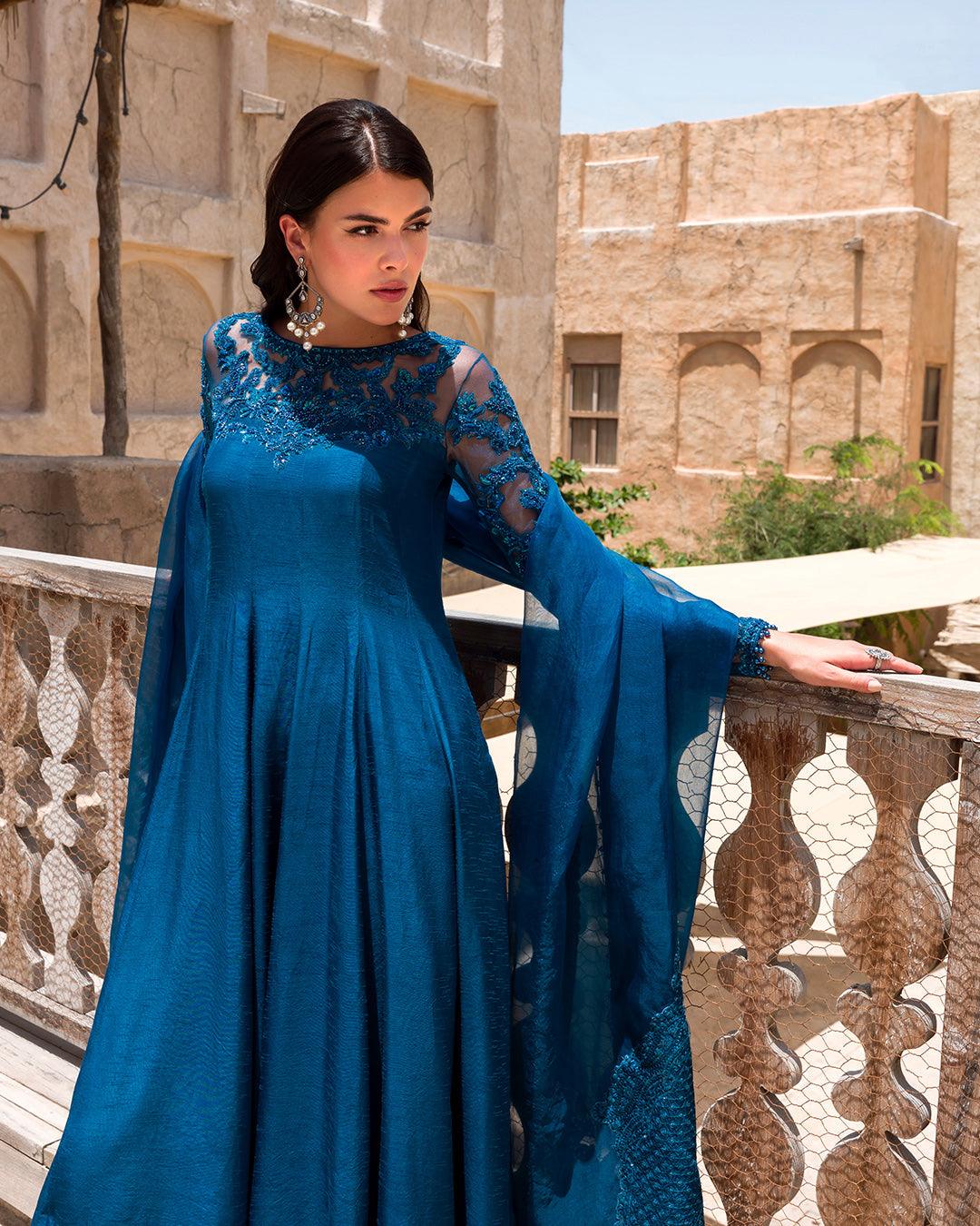 Faiza Saqlain | FS Luxe Laira | Nuzar - House Of Hania