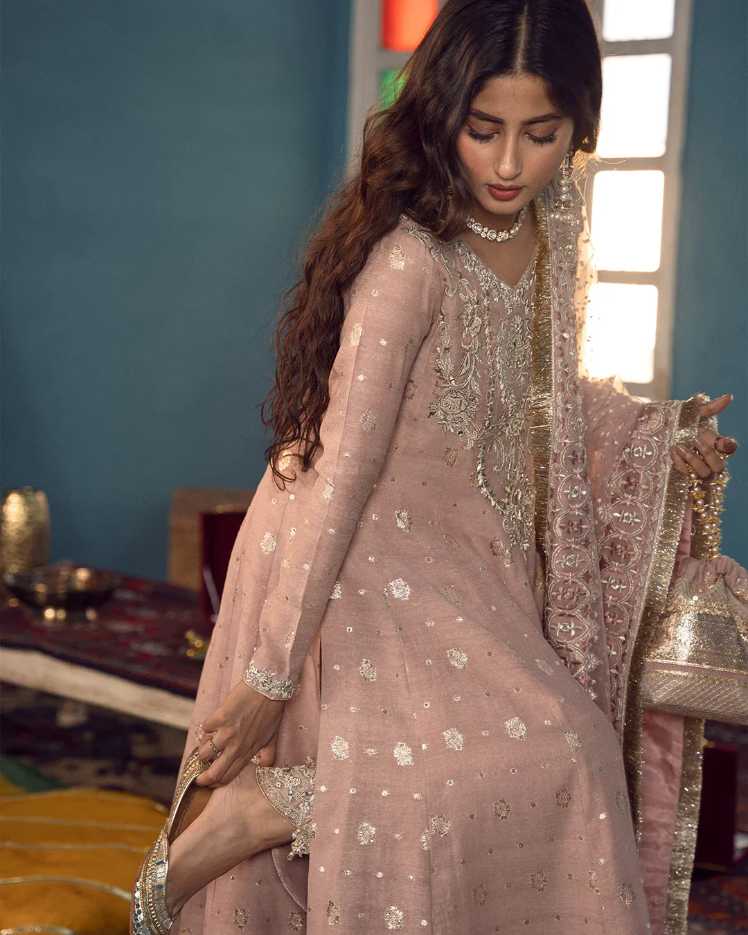 Faiza Saqlain | FS Luxe Vasl e yaar | Delisha - House Of Hania