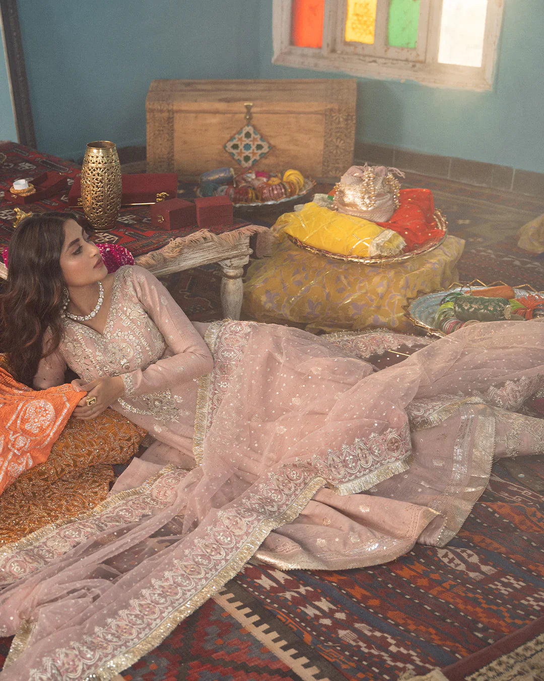 Faiza Saqlain | FS Luxe Vasl e yaar | Delisha - House Of Hania