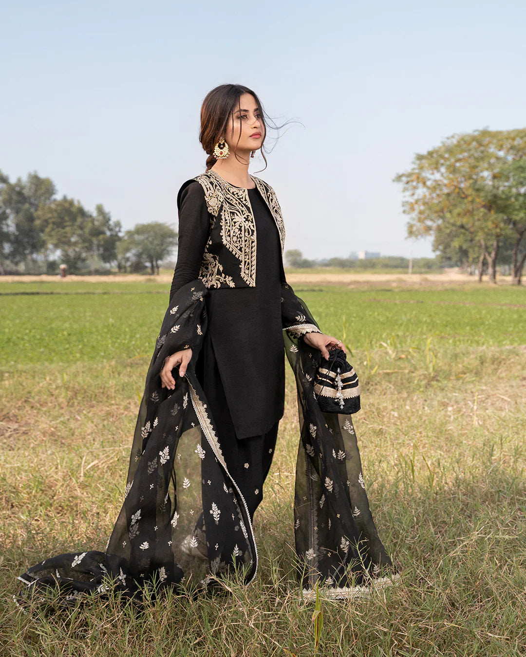 Faiza Saqlain | FS Luxe Vasl e yaar | Zaabya - House Of Hania