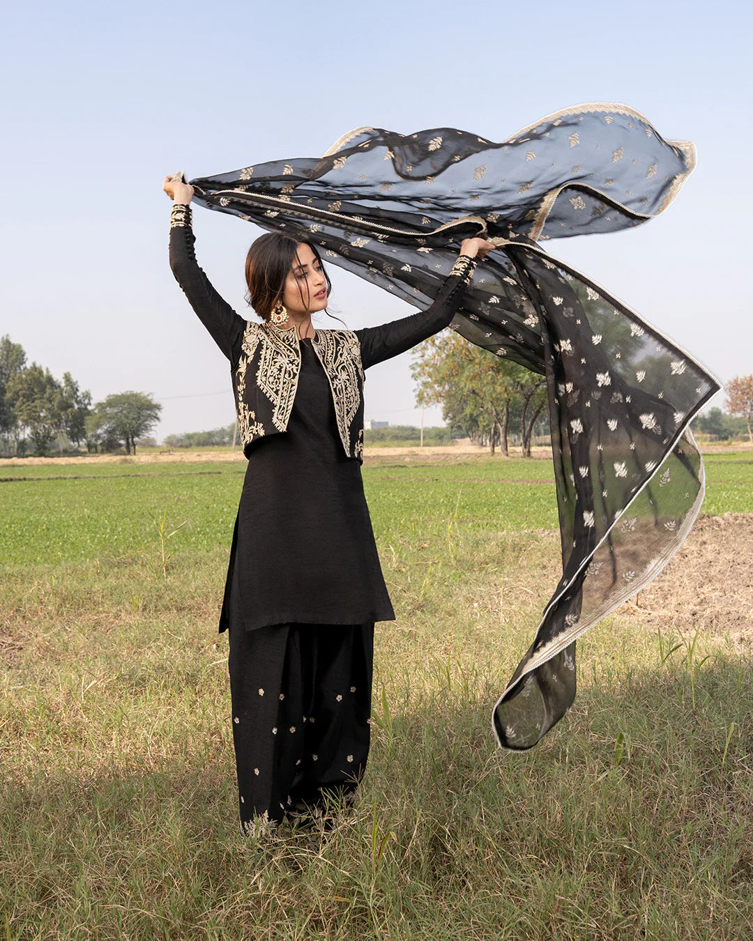 Faiza Saqlain | FS Luxe Vasl e yaar | Zaabya - House Of Hania