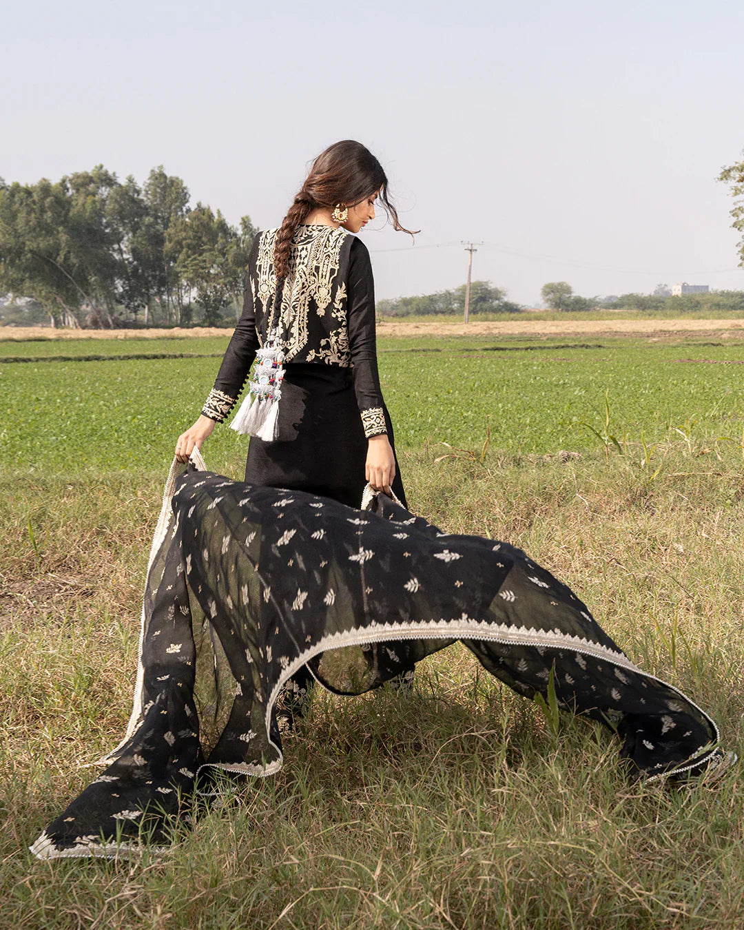 Faiza Saqlain | FS Luxe Vasl e yaar | Zaabya - House Of Hania