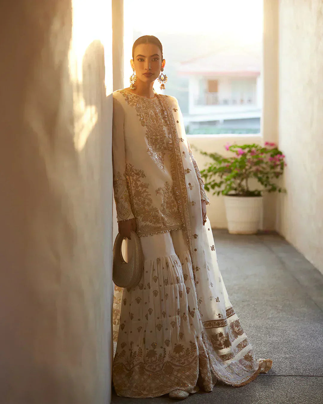 Faiza Saqlain | Liliana Luxury Lawn 24 | Mirhana - House Of Hania