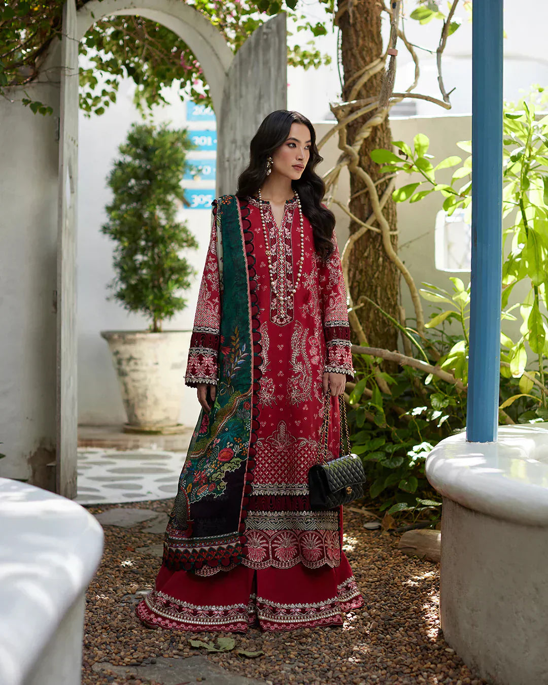 Faiza Saqlain | Liliana Luxury Lawn 24 | Sivana - House Of Hania