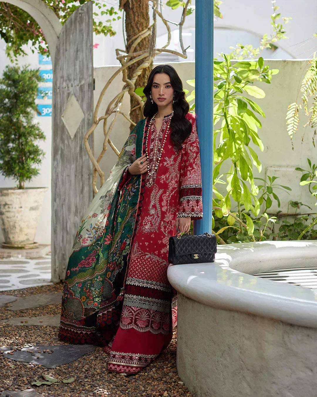 Faiza Saqlain | Liliana Luxury Lawn 24 | Sivana - House Of Hania
