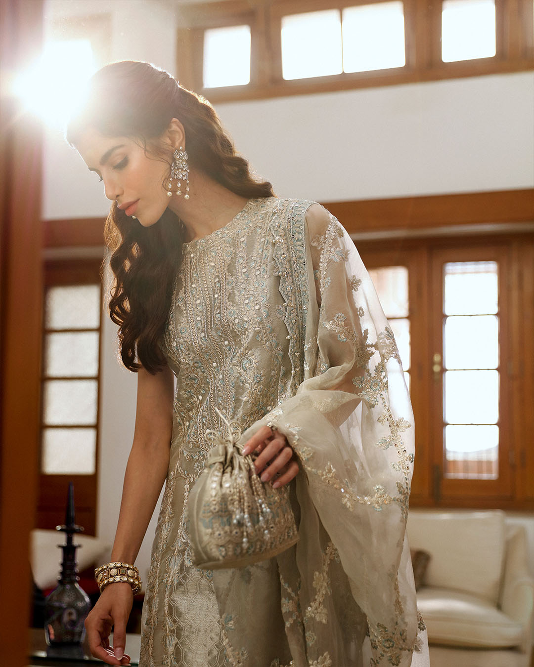 Faiza Saqlain | Mehermah Luxe Formals | Damaris - House Of Hania