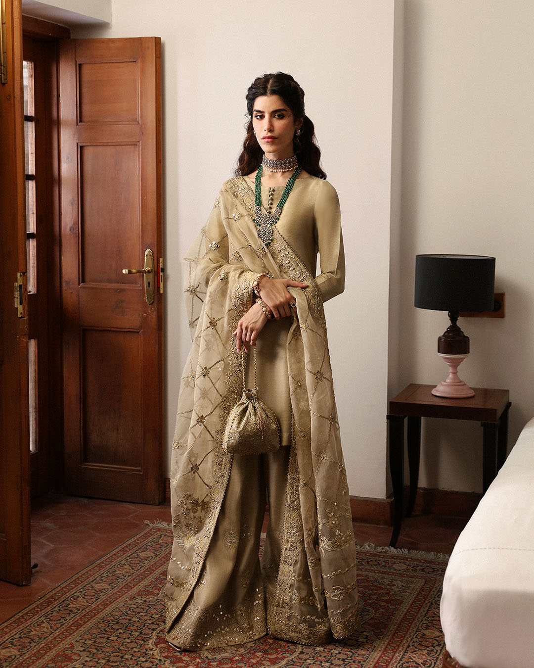 Faiza Saqlain | Mehermah Luxe Formals | Nainsi - House Of Hania
