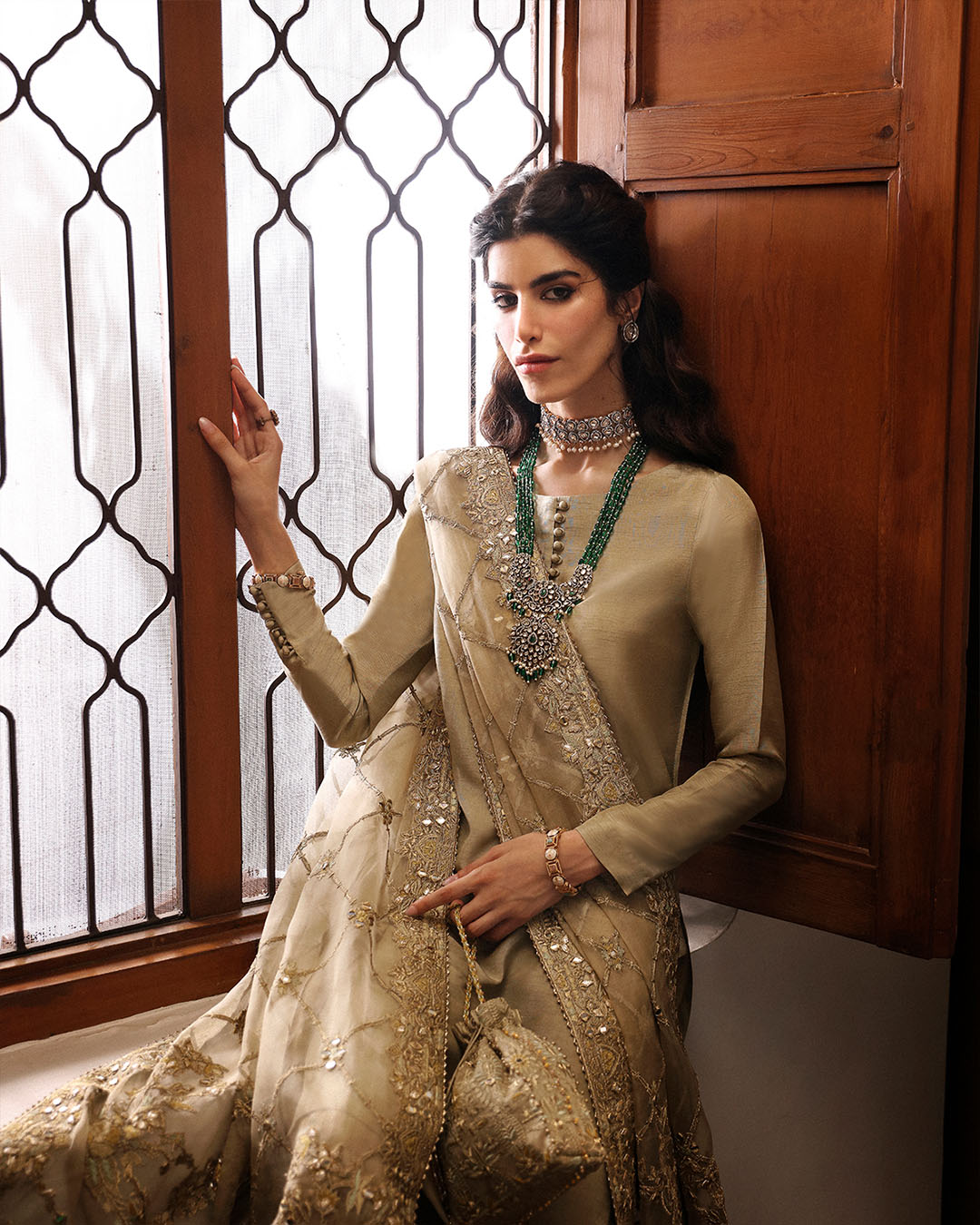 Faiza Saqlain | Mehermah Luxe Formals | Nainsi - House Of Hania