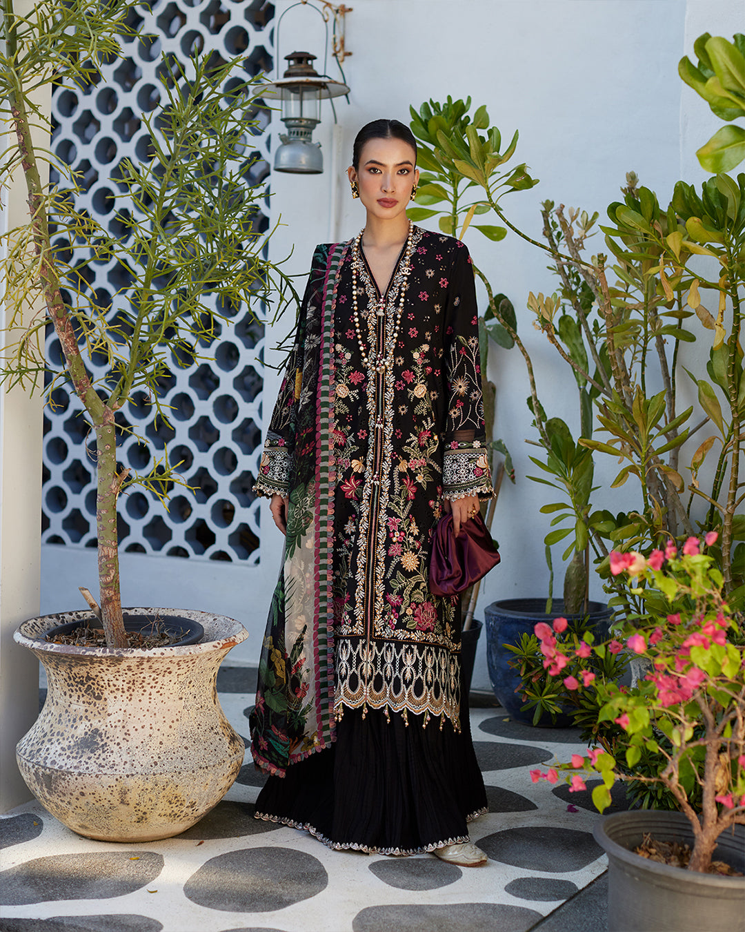 Faiza Saqlain | Merle - Lawn'24 - House Of Hania