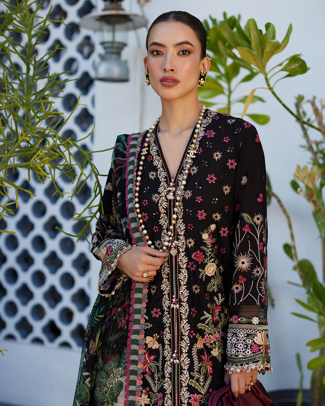 Faiza Saqlain | Merle - Lawn'24 - House Of Hania