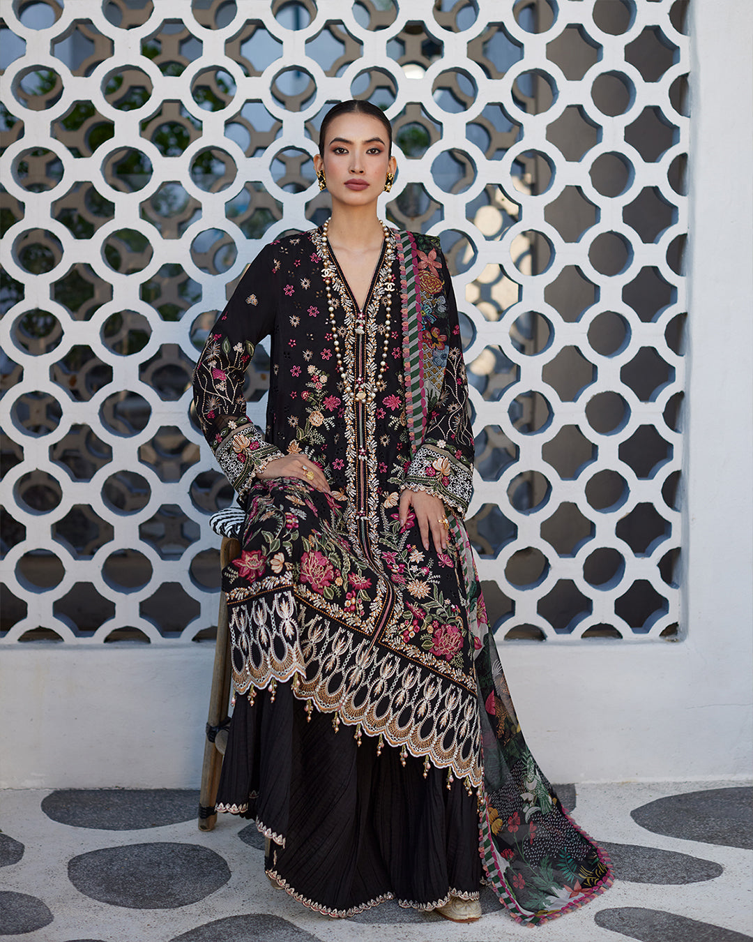 Faiza Saqlain | Merle - Lawn'24 - House Of Hania