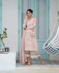Faiza Saqlain Valetta – Embroidered Lawn Suit (3-Piece) - House Of Hania