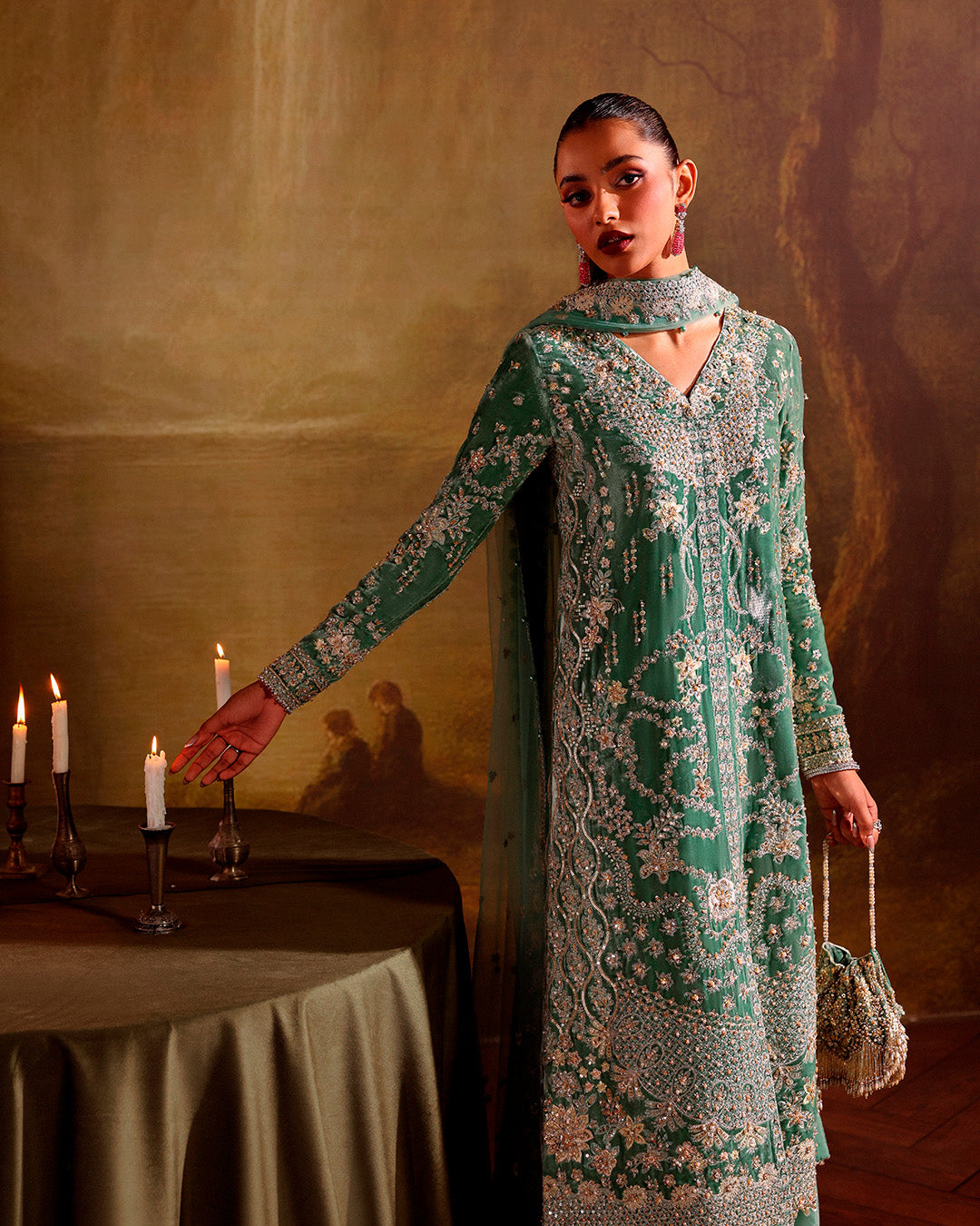 Faiza Saqlain | Zaeva Wedding Formals | Lexine - House Of Hania
