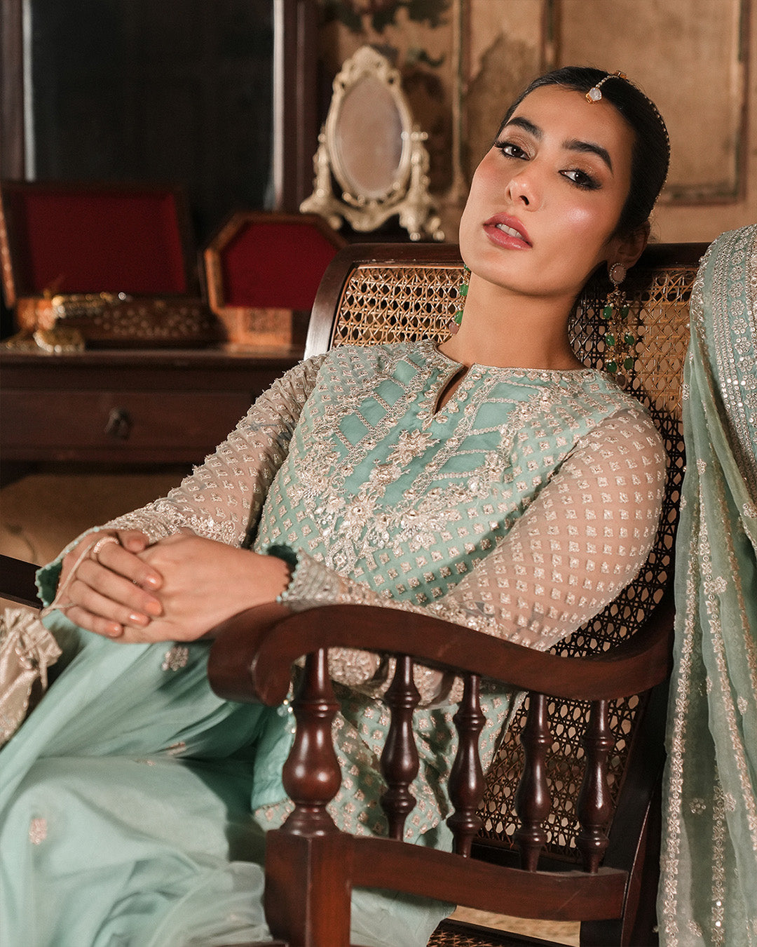 Faiza Saqlain | Zimmal Formals | Valari - House Of Hania