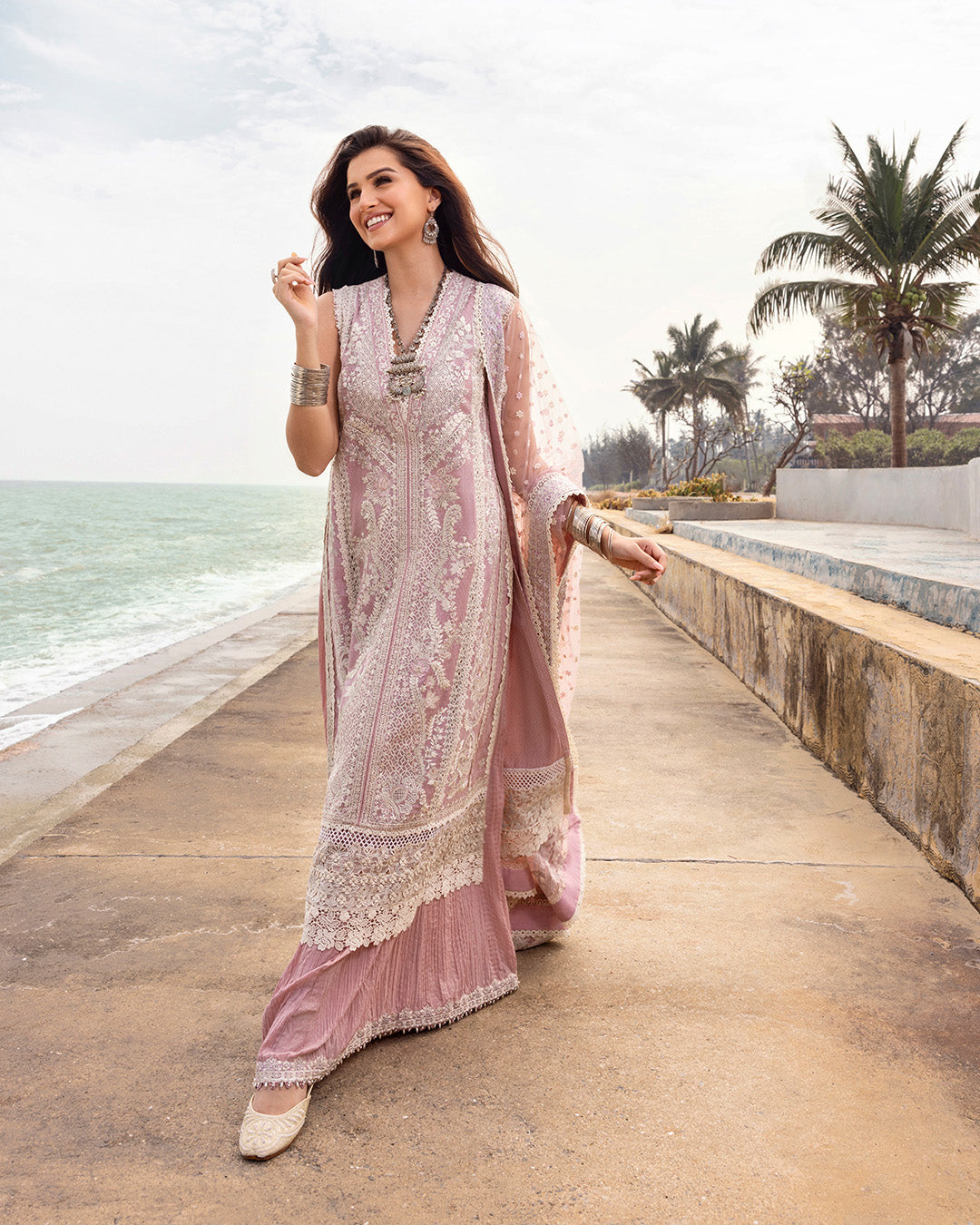 Faiza Saqlain | Zinnia Lawn 25 | Amaryllis - House Of Hania