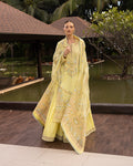 Faiza Saqlain | Zinnia Lawn 25 | Azalea - House Of Hania