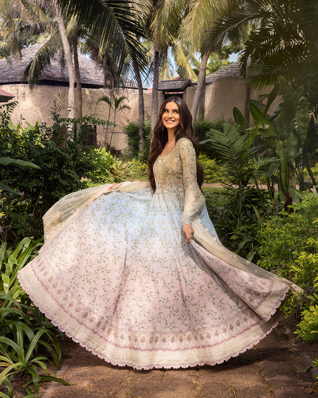 Faiza Saqlain | Zinnia Lawn 25 | Freesia - House Of Hania