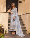 Faiza Saqlain | Zinnia Lawn 25 | Liana - House Of Hania