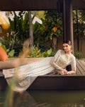 Faiza Saqlain | Zinnia Lawn 25 | Lily - House Of Hania