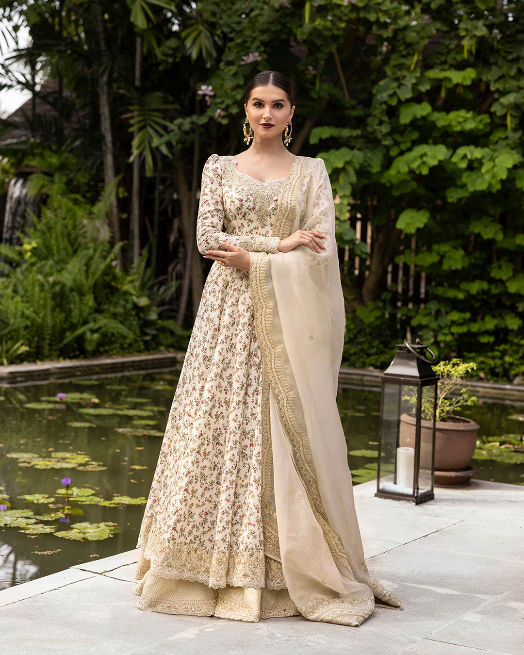 Faiza Saqlain | Zinnia Lawn 25 | Vinika - House Of Hania