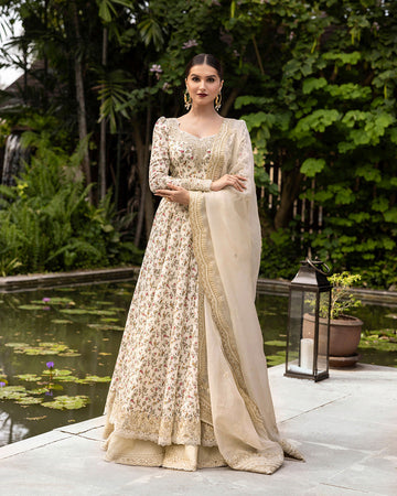 Faiza Saqlain | Zinnia Lawn 25 | Vinika - House Of Hania