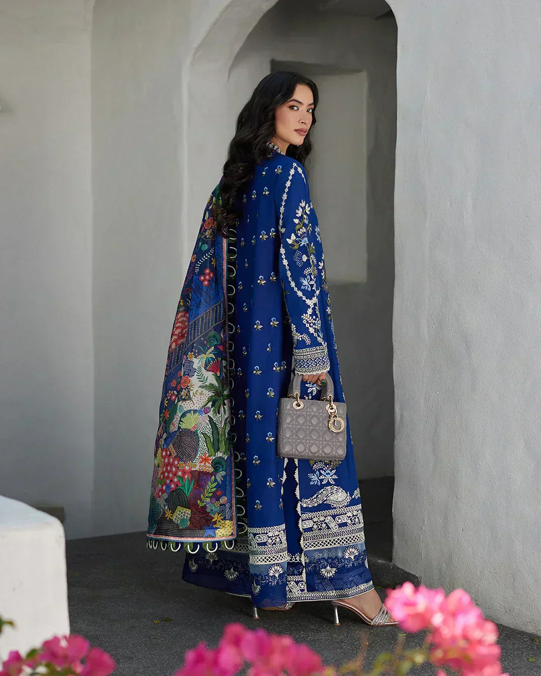 Faiza Saqlain | Liliana Luxury Lawn 24 | Veira - House Of Anaya