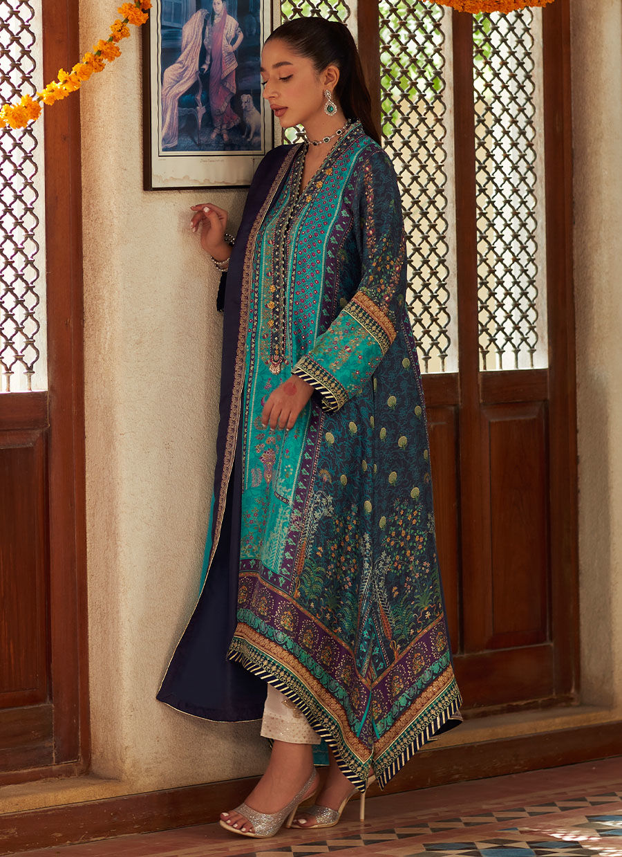 Farah Talib Aziz | Designer Picks 24 | COCO FEROZI SHIRT AND DUPATTA - House Of Hania