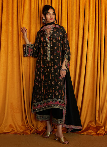 Farah Talib Aziz | Designer Picks 24 | GINA SHIRT AND DUPATTA - House Of Hania