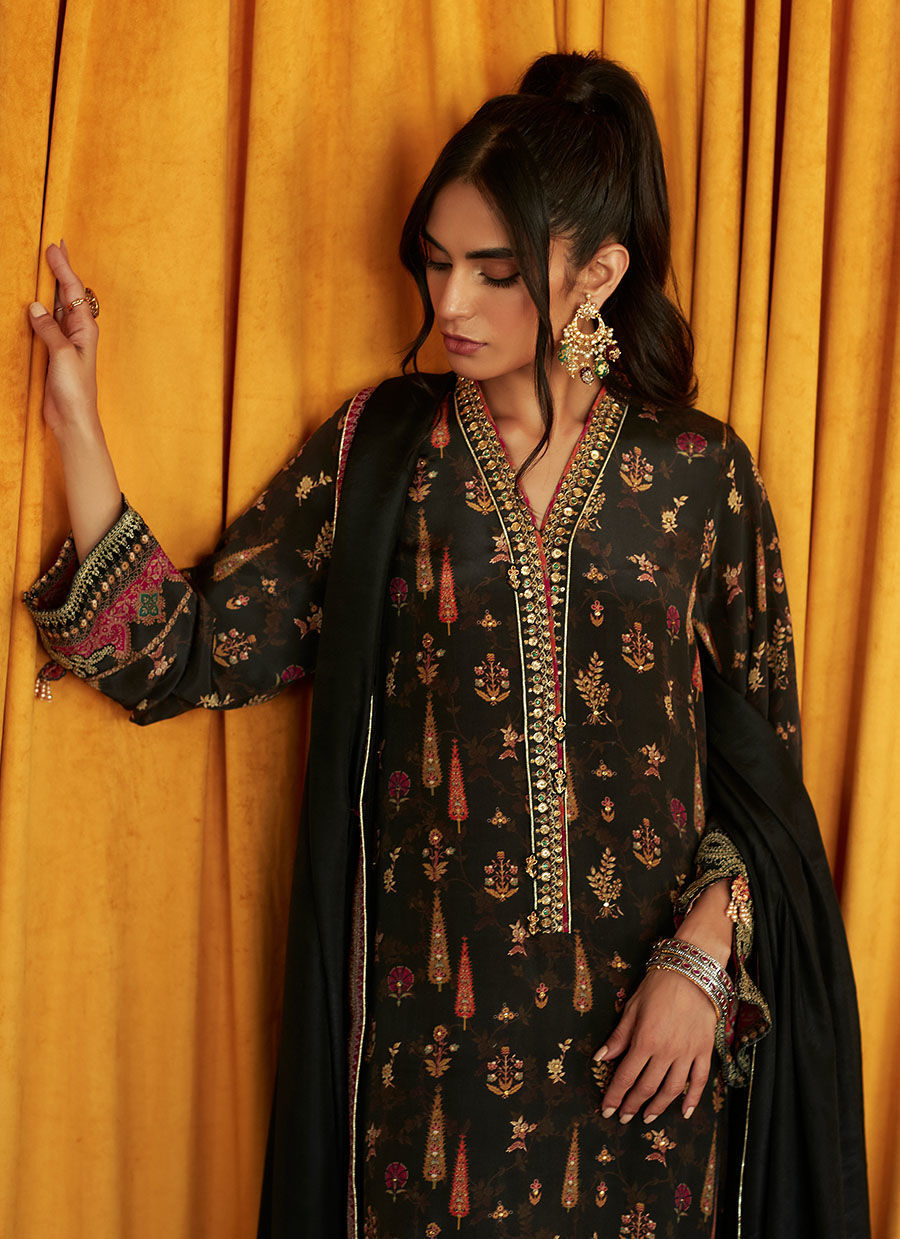 Farah Talib Aziz | Designer Picks 24 | GINA SHIRT AND DUPATTA - House Of Hania