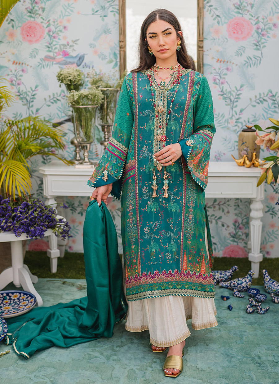 Farah Talib Aziz | Designer Picks 24 | JUNEBERRY SHIRT AND DUPATTA - House Of Hania