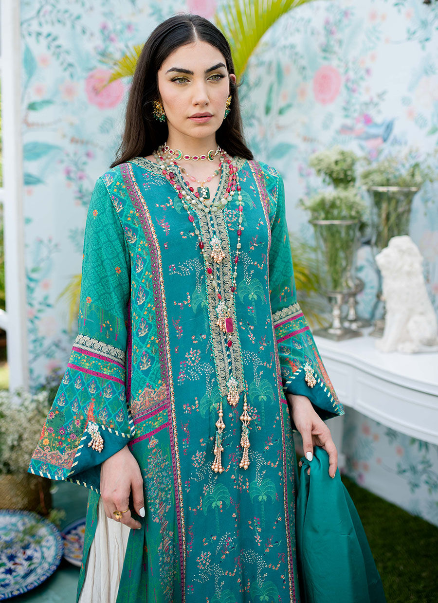 Farah Talib Aziz | Designer Picks 24 | JUNEBERRY SHIRT AND DUPATTA - House Of Hania