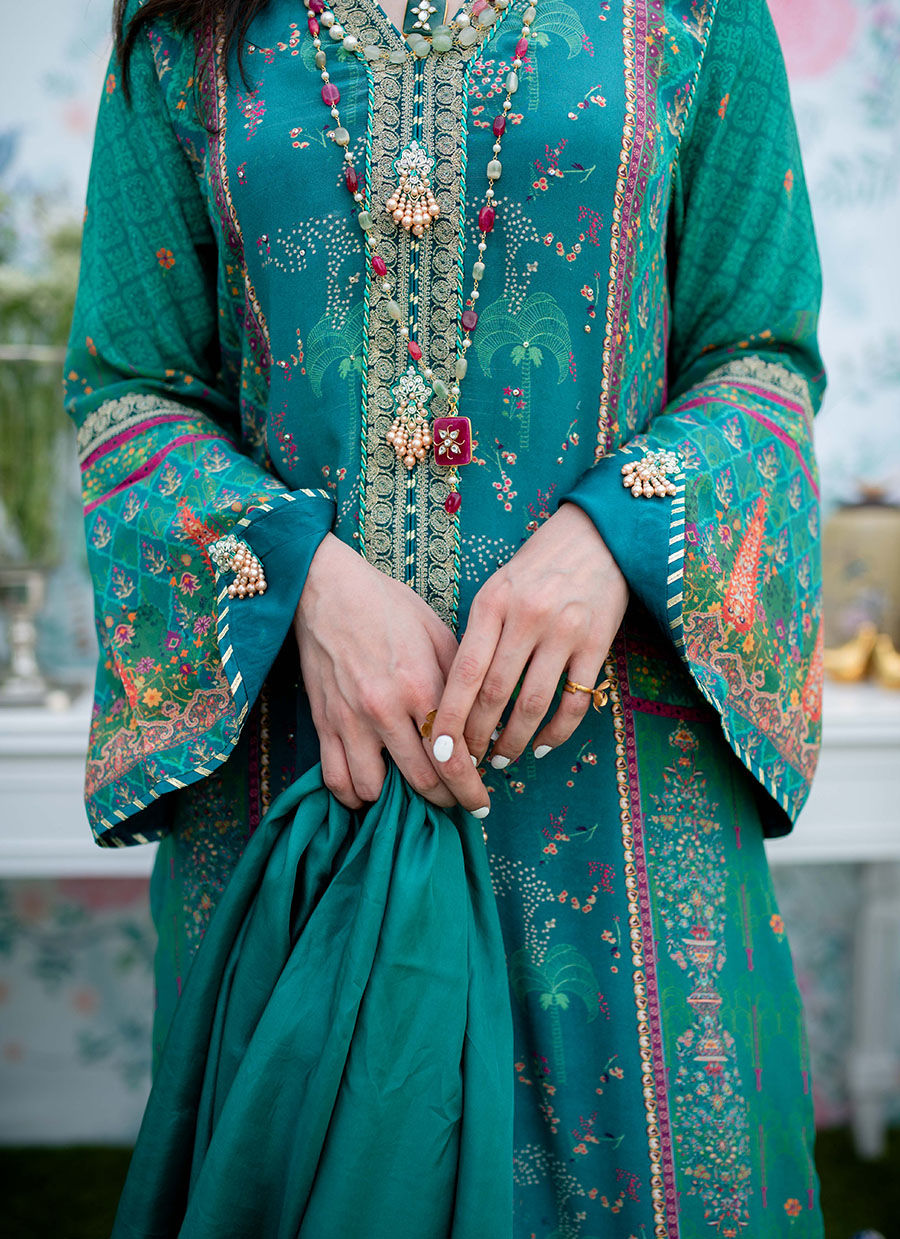 Farah Talib Aziz | Designer Picks 24 | JUNEBERRY SHIRT AND DUPATTA - House Of Hania