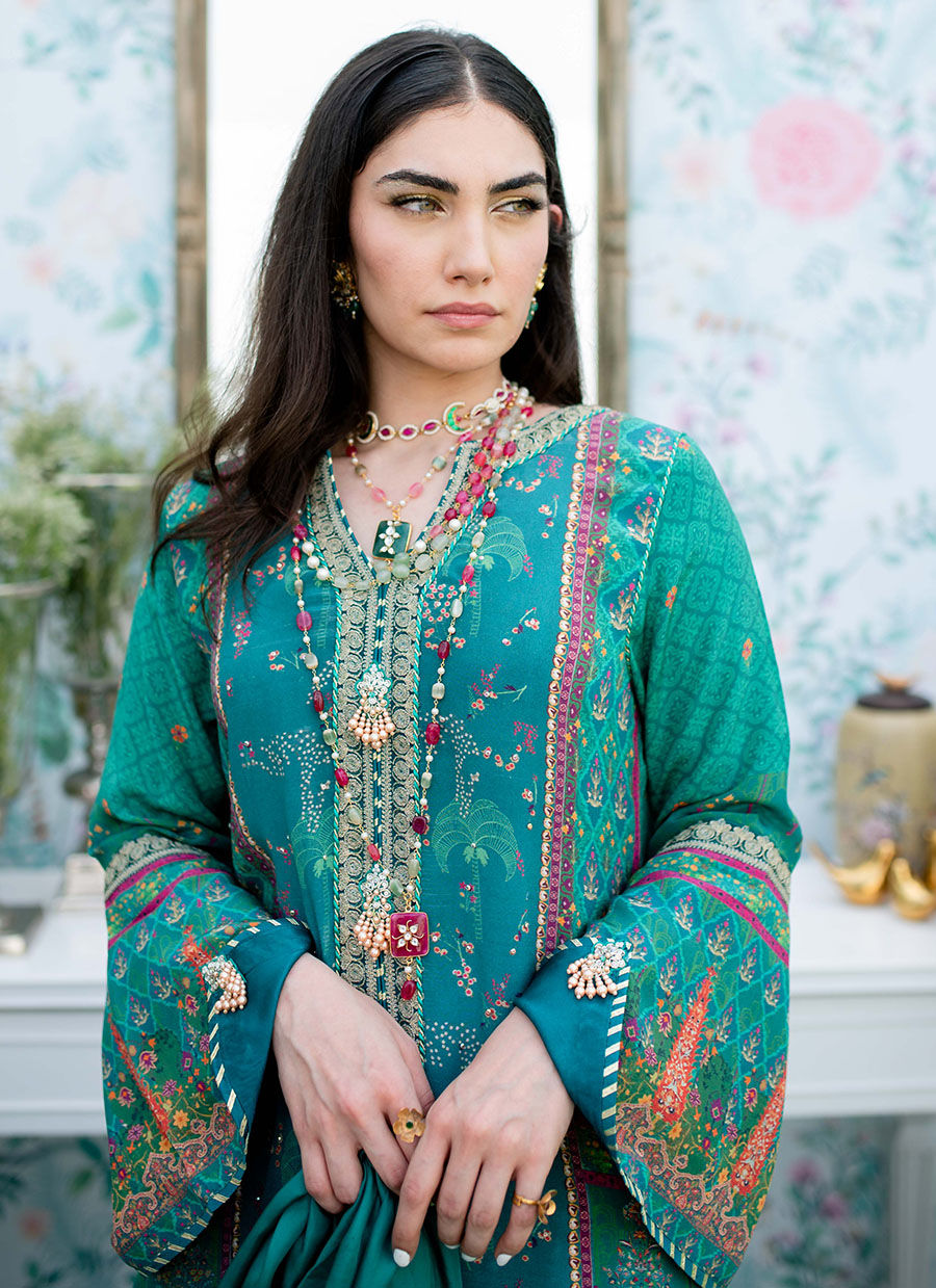 Farah Talib Aziz | Designer Picks 24 | JUNEBERRY SHIRT AND DUPATTA - House Of Hania