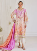 Farah Talib Aziz | Designer Picks 24 | MAURA OMBRE SHIRT AND DUPATTA - House Of Hania