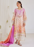 Farah Talib Aziz | Designer Picks 24 | MAURA OMBRE SHIRT AND DUPATTA - House Of Hania