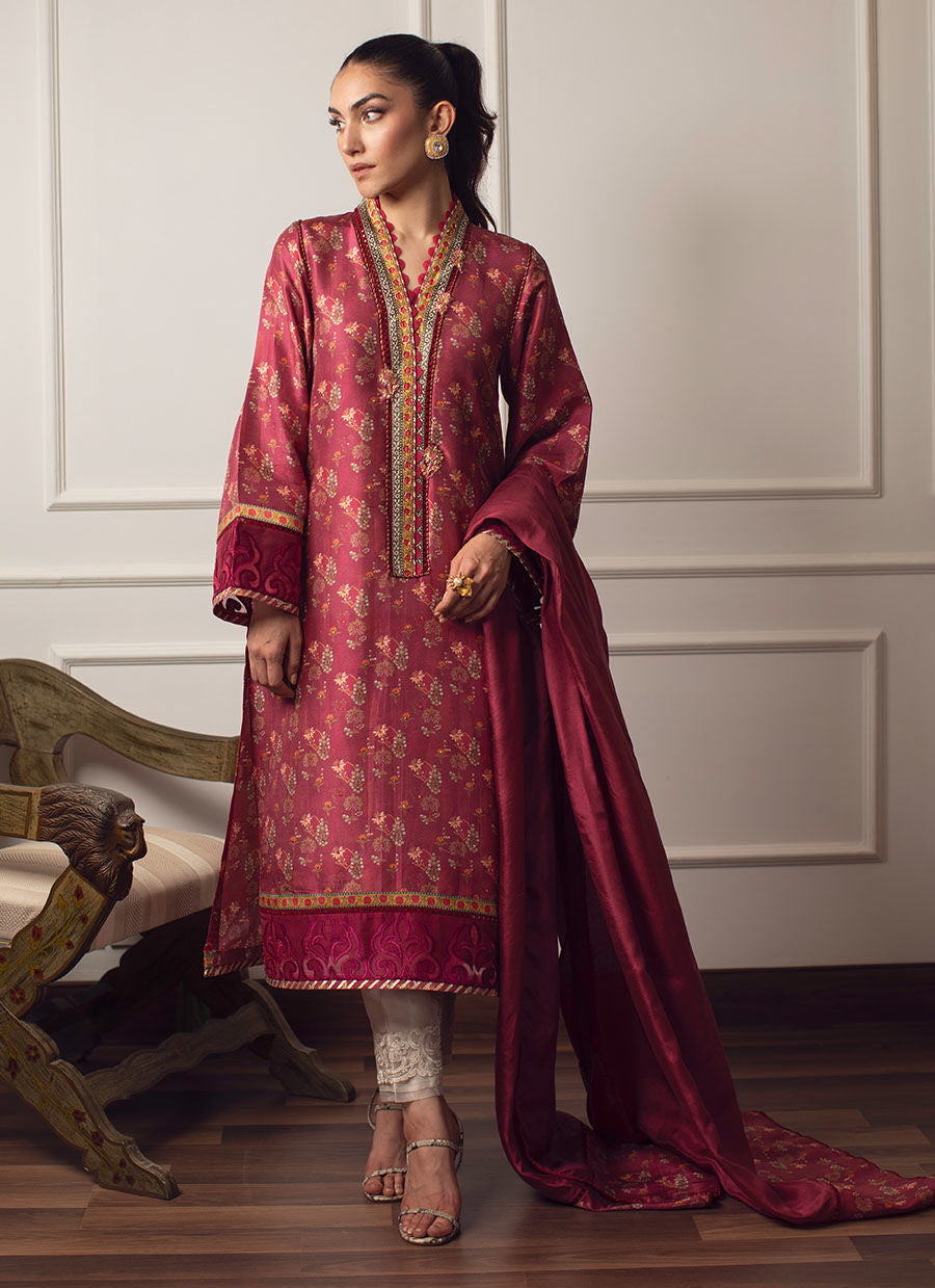 Farah Talib Aziz | Designer Picks 24 | MILEENA SHIRT AND DUPATTA - House Of Hania