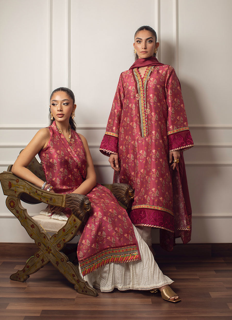 Farah Talib Aziz | Designer Picks 24 | MILEENA SHIRT AND DUPATTA - House Of Hania