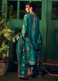Farah Talib Aziz | Designer Picks 24 | NEEMA DEEP EMERALD EMBELLISHED KURTA WITH DUPATTA - House Of Hania