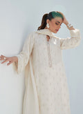 Farah Talib Aziz | Designer Picks 24 | ROSIE IVORY SHIRT AND DUPATTA - House Of Hania