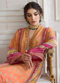 Farah Talib Aziz | Designer Picks 24 | SIENNA CREPE TUNIC AND SILK DUPATTA - House Of Hania