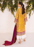 Farah Talib Aziz | Designer Picks 24 | ZARF OCHRE SHIRT AND DUPATTA - House Of Hania