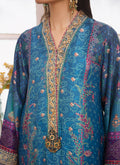 Farah Talib Aziz | Designer Picks 24 | ZOHRA LAPIS SHIRT AND DUPATTA - House Of Hania