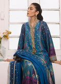 Farah Talib Aziz | Designer Picks 24 | ZOHRA LAPIS SHIRT AND DUPATTA - House Of Hania
