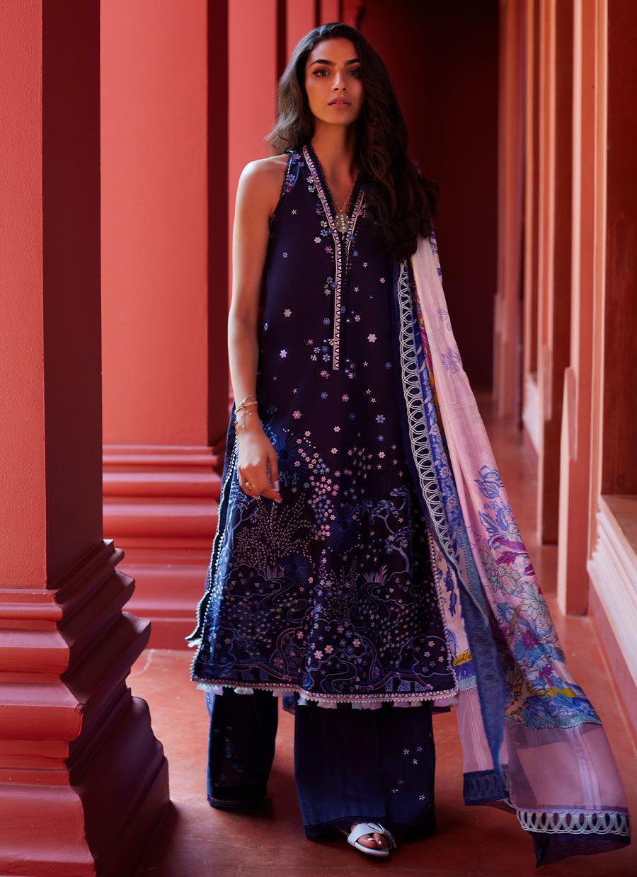 Farah Talib Aziz - Izea Blue - House Of Hania