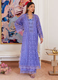 Farah Talib Aziz | Luna Eid Collection 24 | EVANTHIA PERIWINKLE - House Of Hania