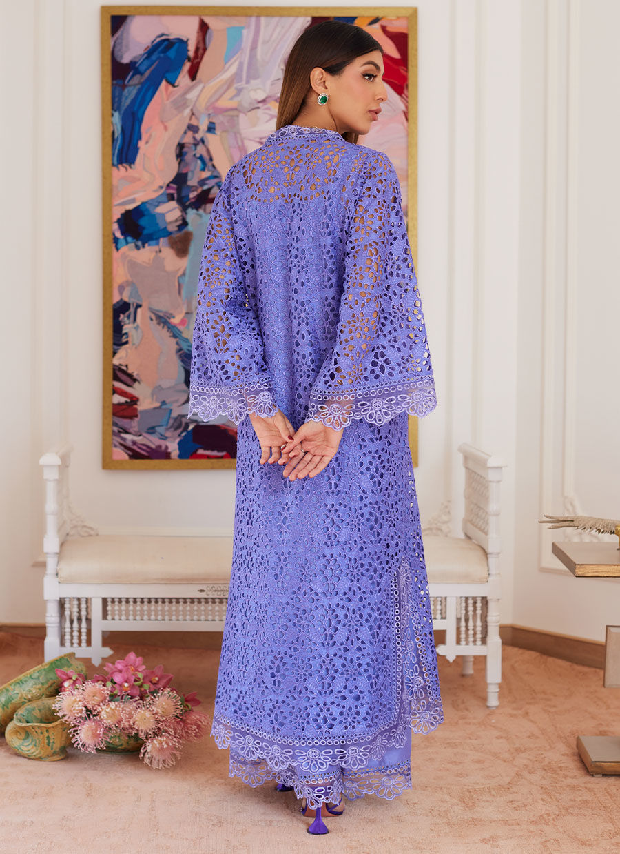 Farah Talib Aziz | Luna Eid Collection 24 | EVANTHIA PERIWINKLE - House Of Hania