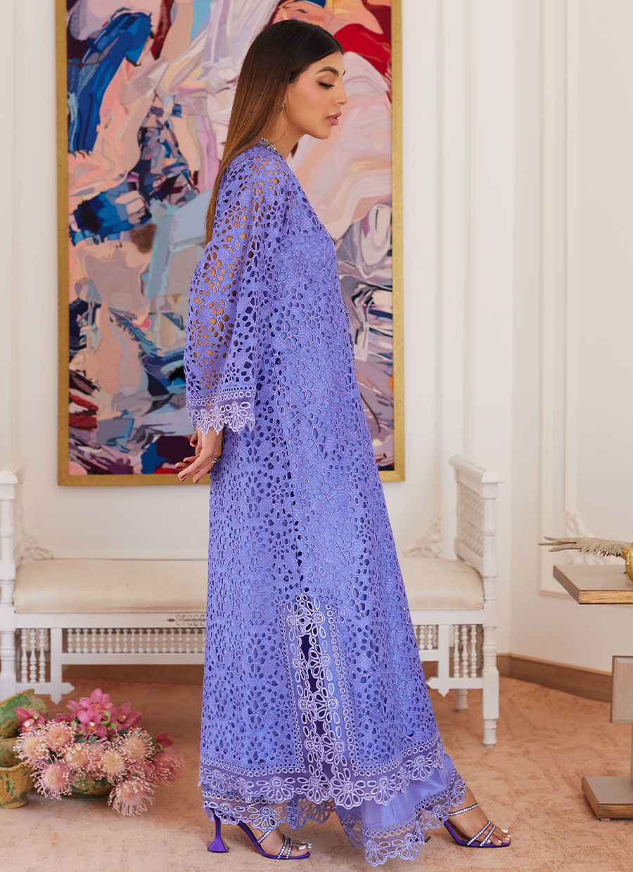 Farah Talib Aziz | Luna Eid Collection 24 | EVANTHIA PERIWINKLE - House Of Hania