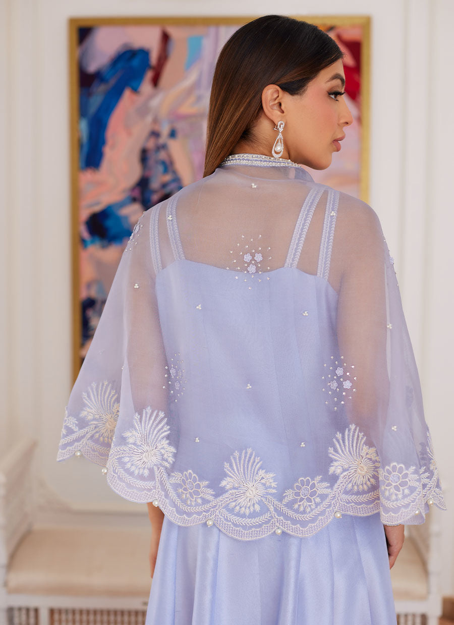 Farah Talib Aziz | Luna Eid Collection 24 | FLEUR LAVENDER - House Of Hania