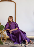 Farah Talib Aziz | Luna Eid Collection 24 | MAYLONE SPARKLING GRAPE - House Of Hania